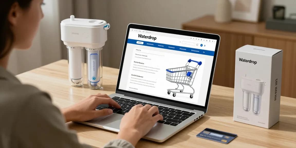 Discover the Waterdrop TST-UF-B 0.01 Micron Ultra-Filtration Under Sink Water Filter - Best deals for online shopping.